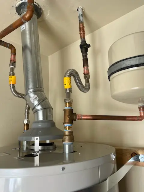 Water heater installation and plumbing repair in Lake Brant